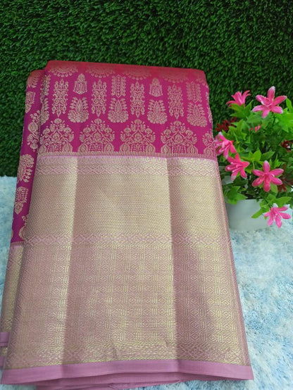 Pure Kanchipuram Silk Saree.