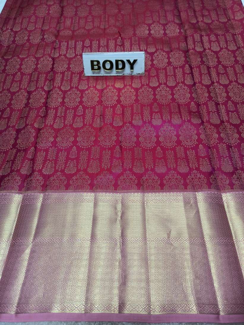 Pure Kanchipuram Silk Saree.