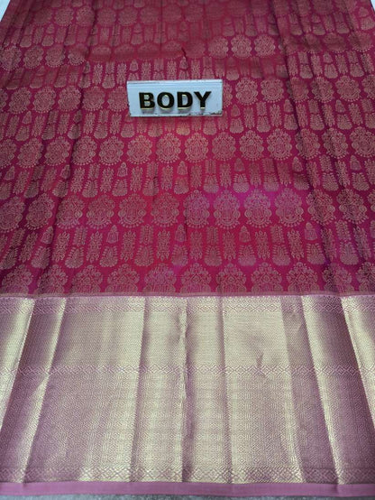 Pure Kanchipuram Silk Saree.