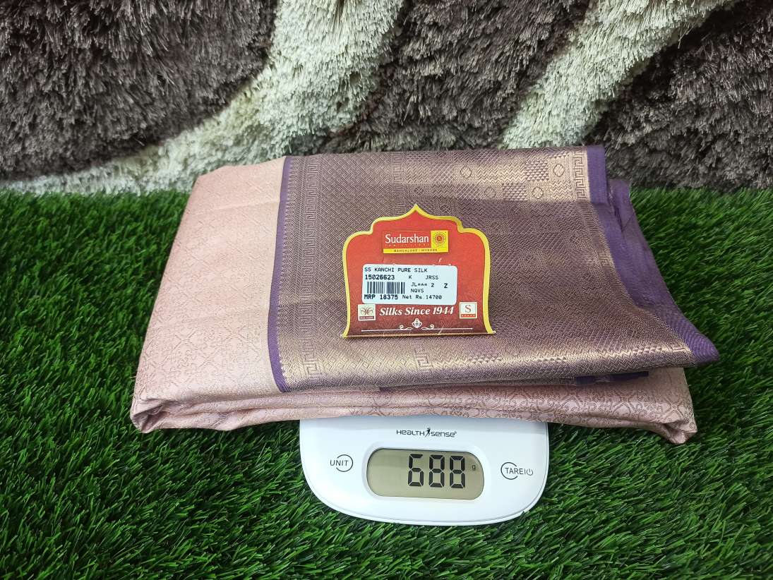 Pure Kanchipuram Silk Saree.