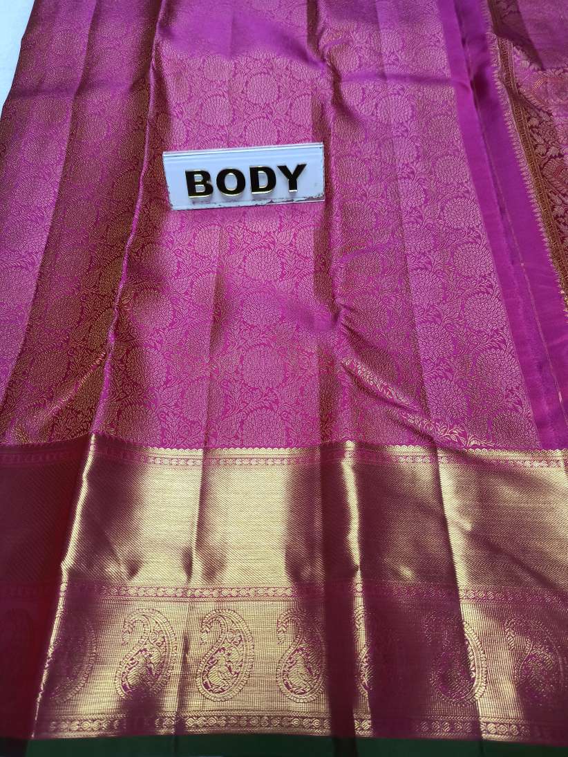 Pure Kanchipuram Silk Saree.
