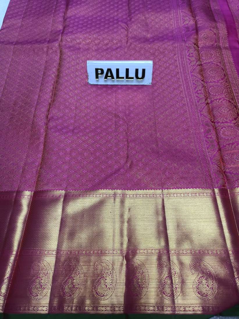 Pure Kanchipuram Silk Saree.