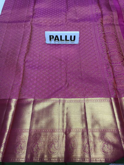 Pure Kanchipuram Silk Saree.