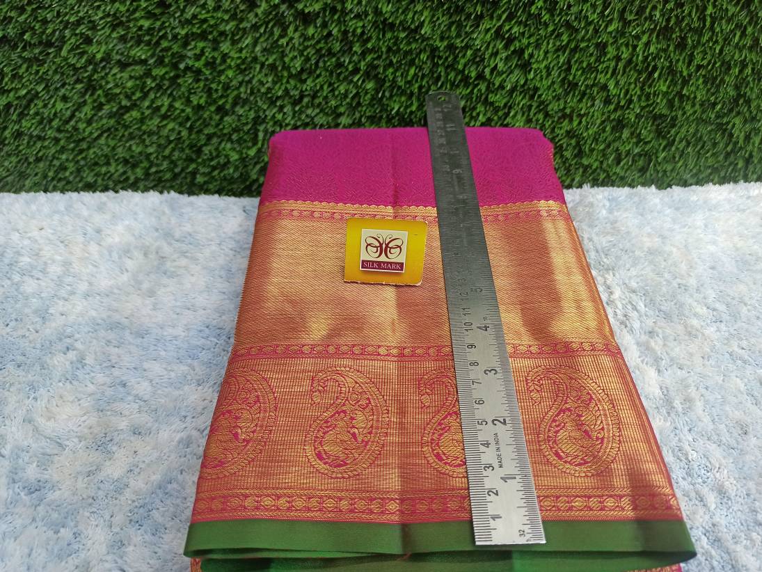 Pure Kanchipuram Silk Saree.