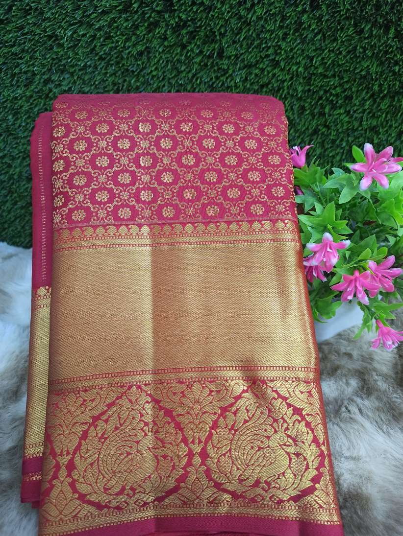 Pure Kanchipuram Silk Saree.