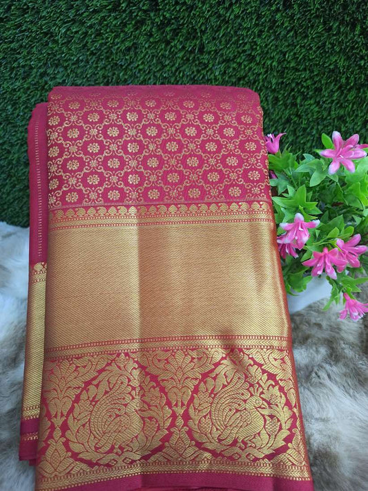 Pure Kanchipuram Silk Saree.