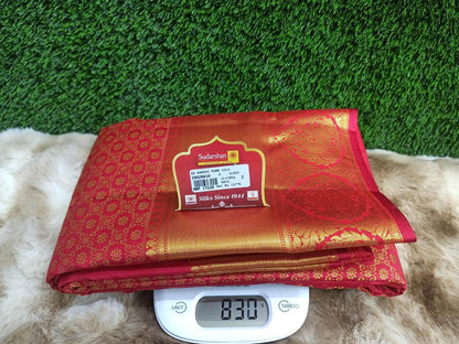 Pure Kanchipuram Silk Saree.