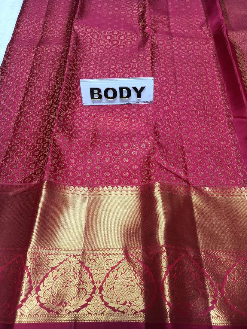 Pure Kanchipuram Silk Saree.