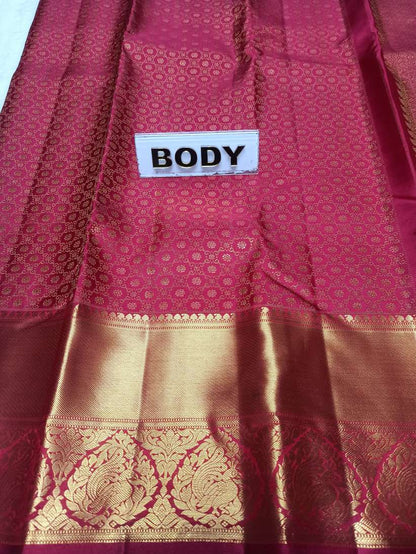 Pure Kanchipuram Silk Saree.