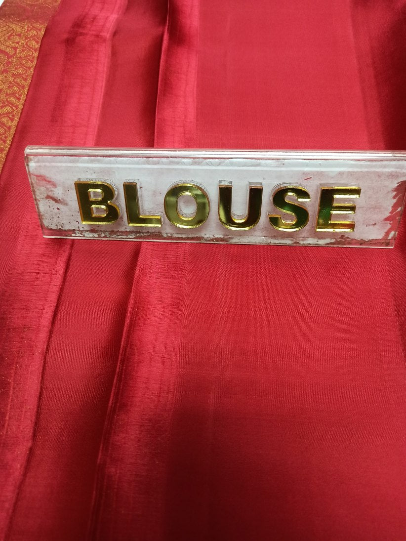 Pure Kanchipuram Silk Saree.