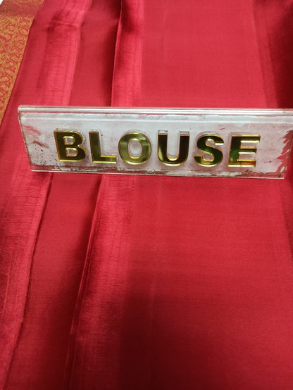 Pure Kanchipuram Silk Saree.