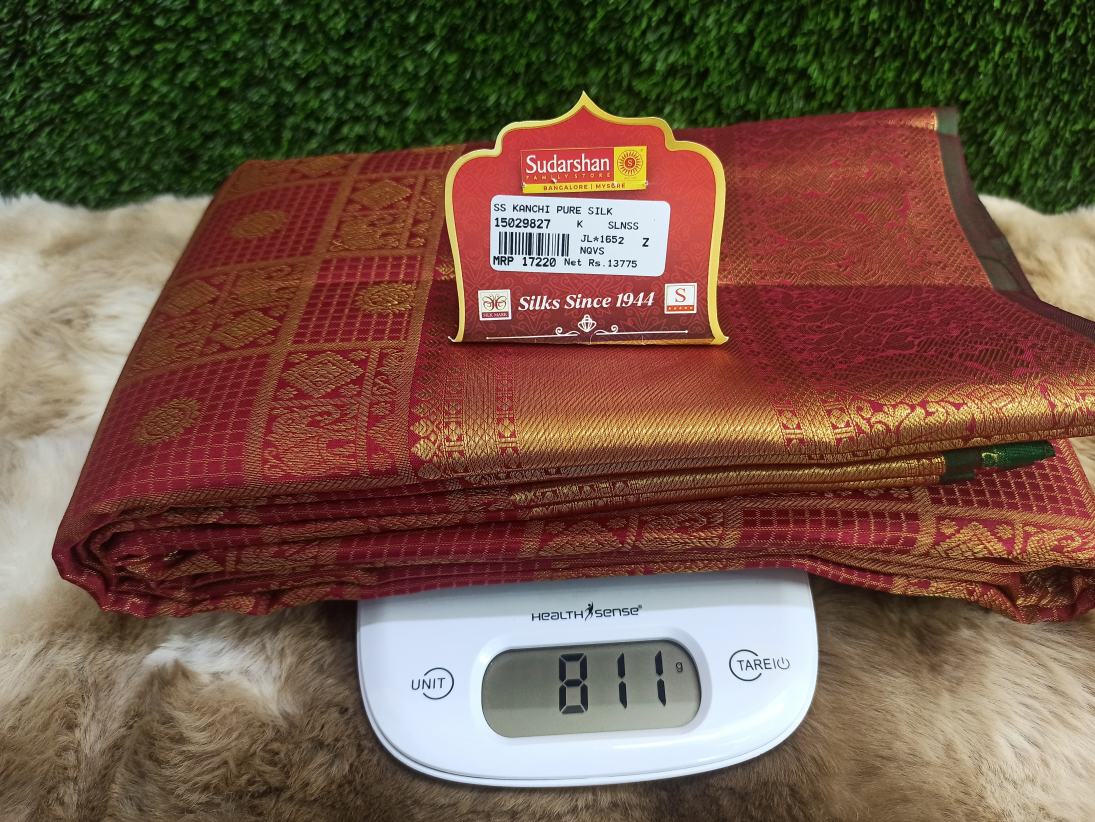 Pure Kanchipuram Silk Saree