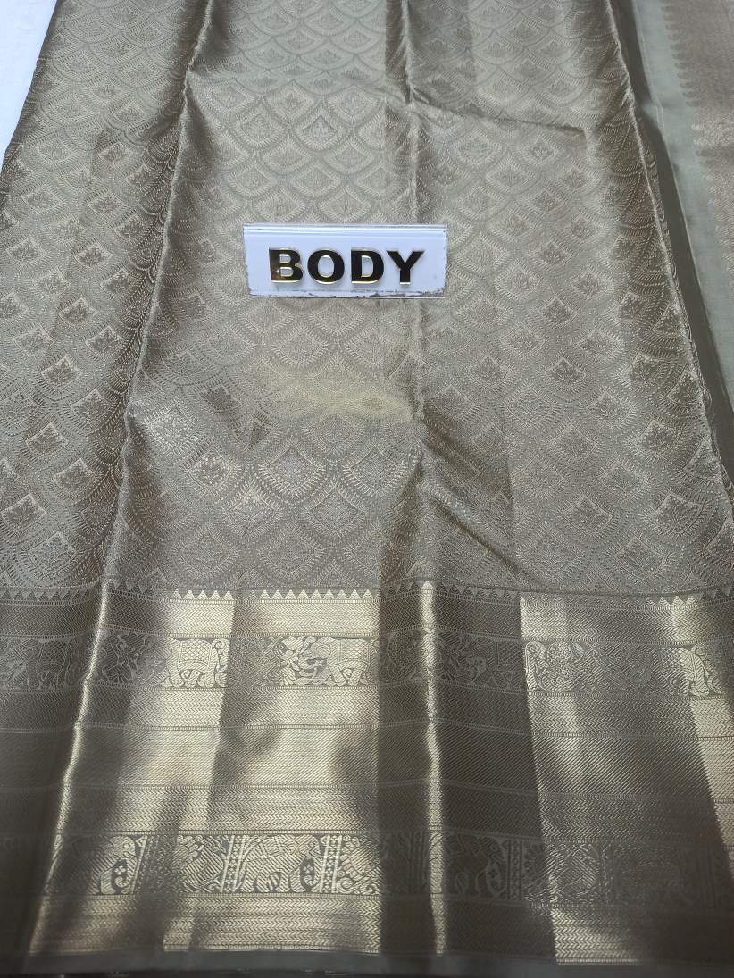 Pure Kanchipuram Silk Saree.