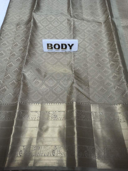 Pure Kanchipuram Silk Saree.