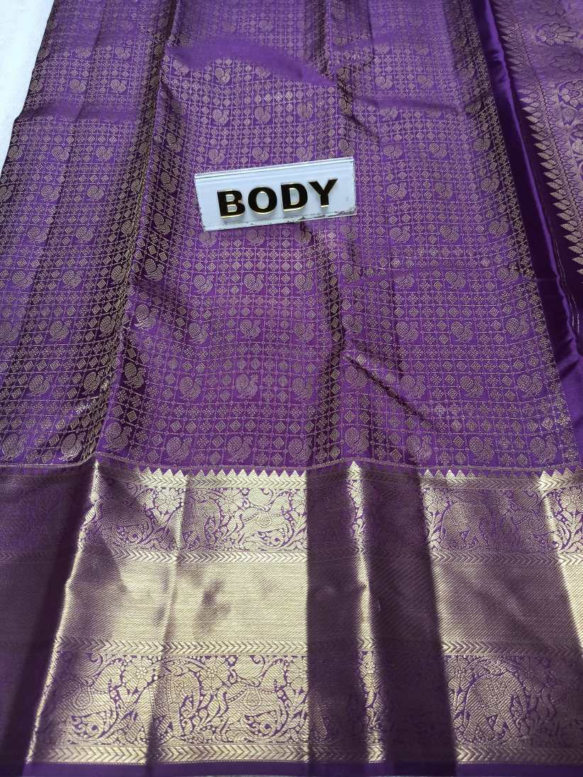 Pure Kanchipuram Silk Saree.