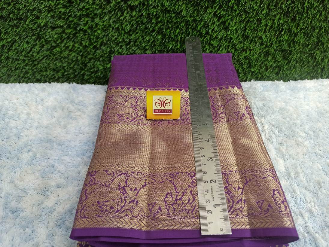 Pure Kanchipuram Silk Saree.