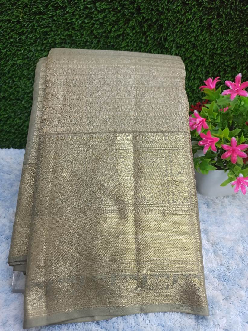 Pure Kanchipuram Silk Saree.