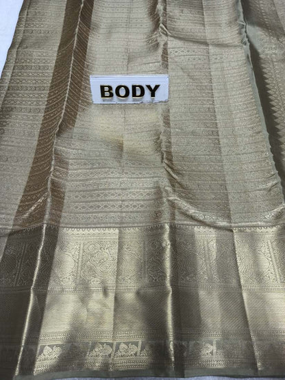 Pure Kanchipuram Silk Saree.