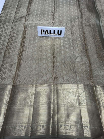 Pure Kanchipuram Silk Saree.