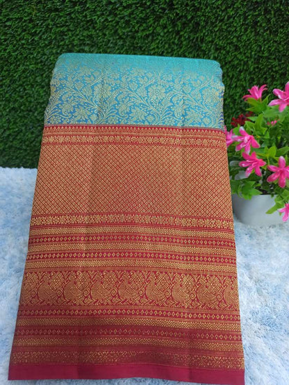 Pure Kanchipuram Silk Saree.