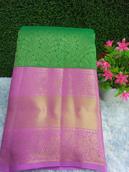 Pure Kanchipuram Silk Saree.