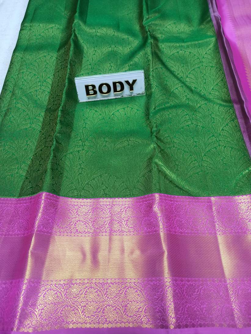 Pure Kanchipuram Silk Saree.