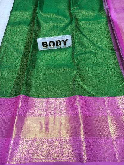 Pure Kanchipuram Silk Saree.