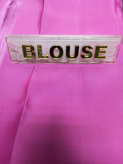 Pure Kanchipuram Silk Saree.