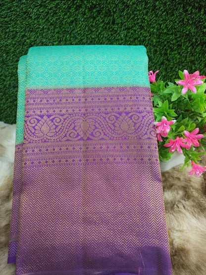Pure Kanchipuram Silk Saree.