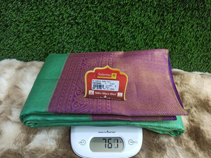 Pure Kanchipuram Silk Saree.