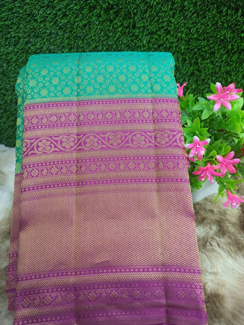 Pure Kanchipuram Silk Saree.