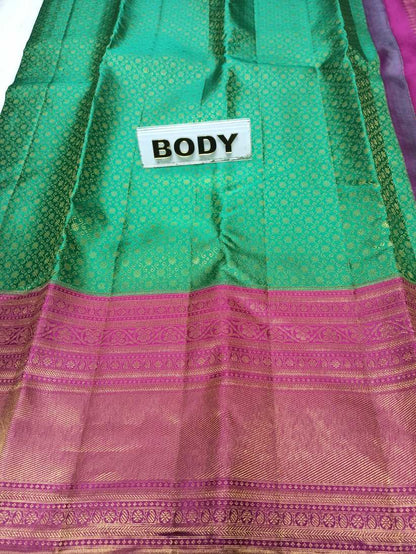 Pure Kanchipuram Silk Saree.