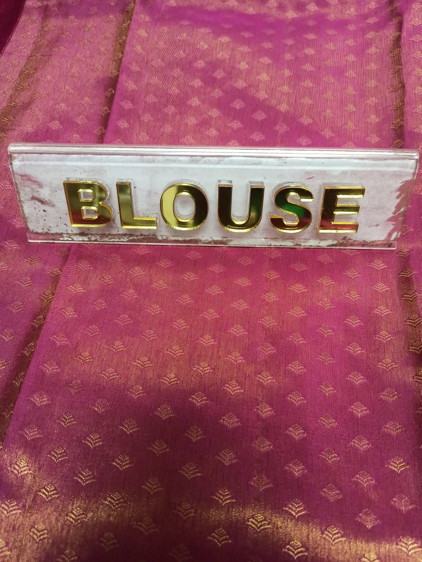 Pure Kanchipuram Silk Saree.