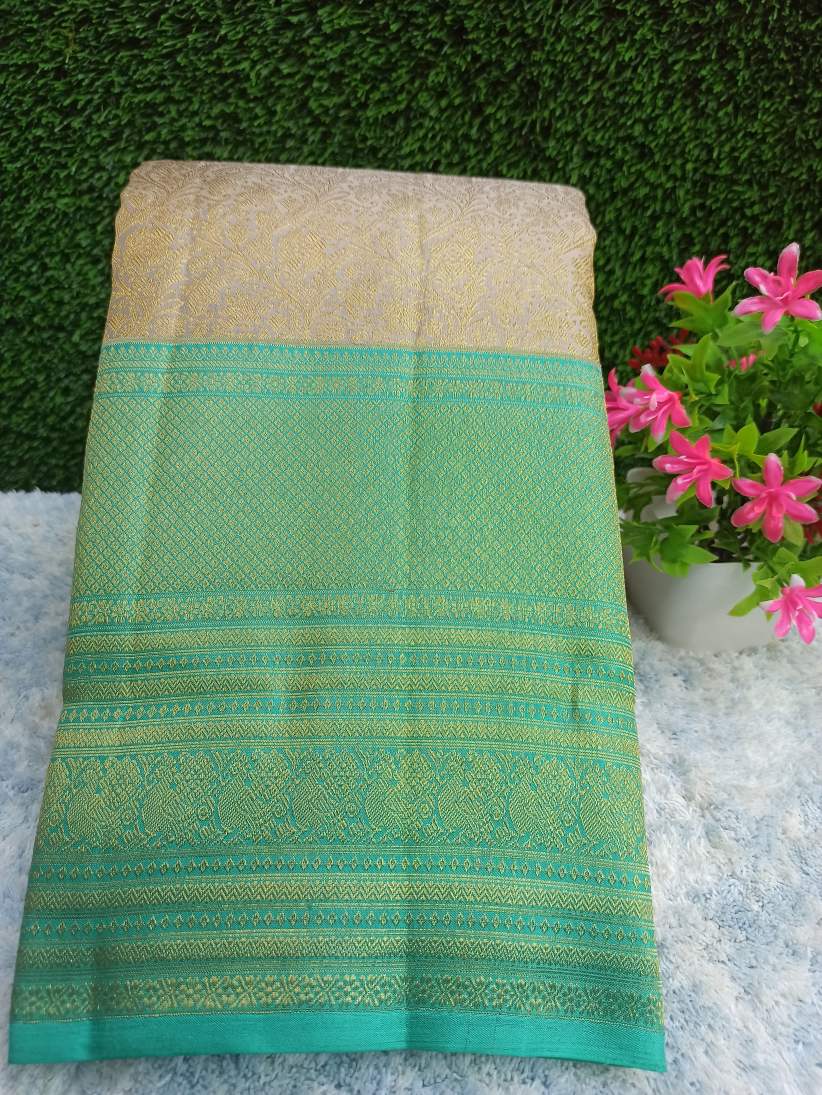 Pure Kanchipuram Silk Saree.