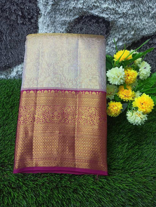 Pure Kanchipuram Silk Saree.