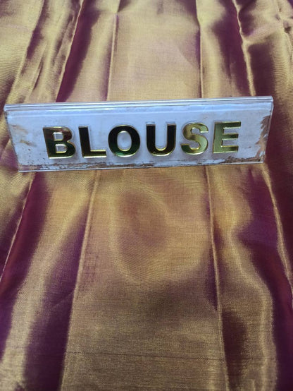 Pure Kanchipuram Silk Saree.