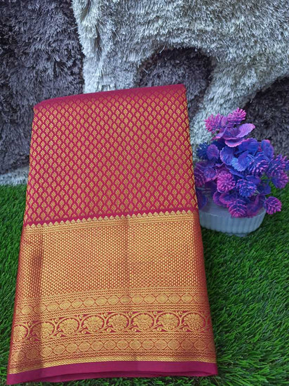 Pure Kanchipuram Silk Saree.