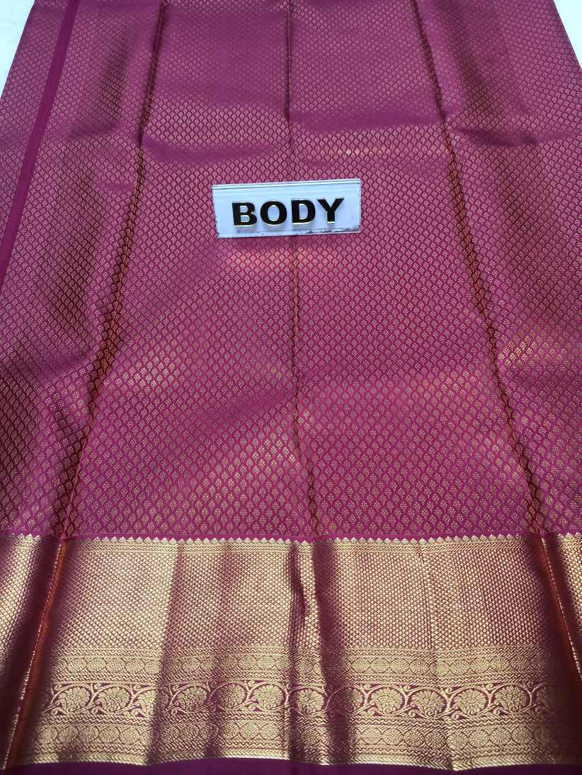 Pure Kanchipuram Silk Saree.