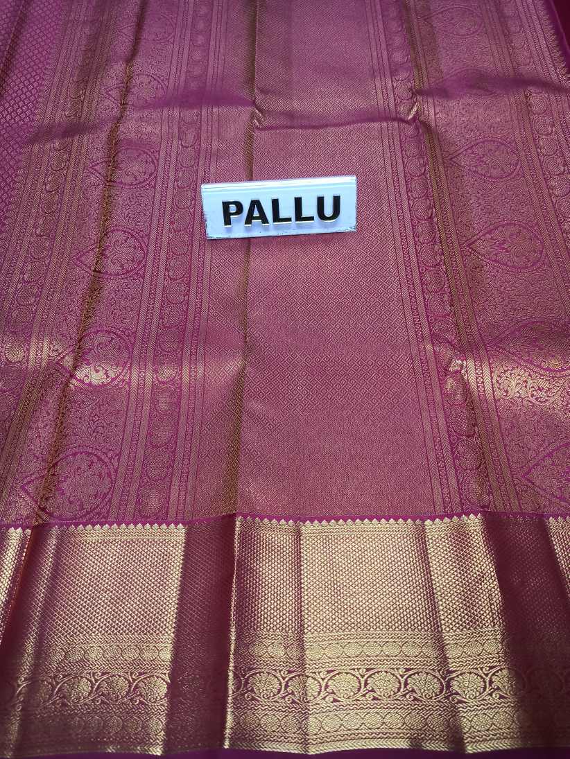 Pure Kanchipuram Silk Saree.