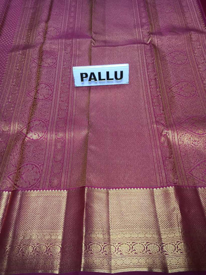 Pure Kanchipuram Silk Saree.