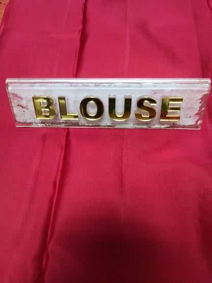 Pure Kanchipuram Silk Saree.