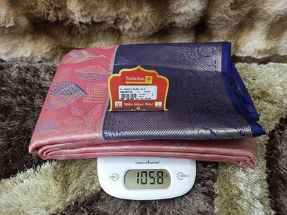 Pure Kanchipuram Silk Saree.