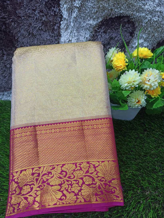 Pure Kanchipuram Silk Saree.