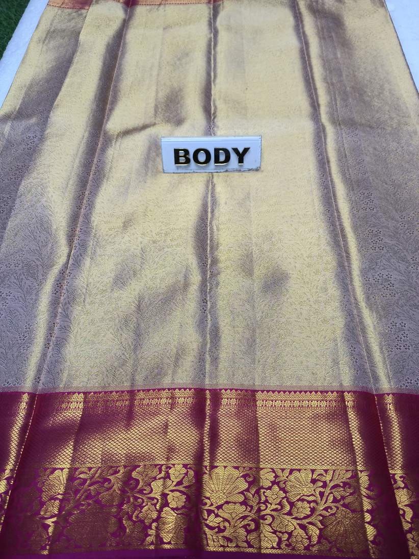 Pure Kanchipuram Silk Saree.