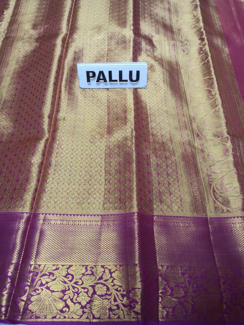 Pure Kanchipuram Silk Saree.