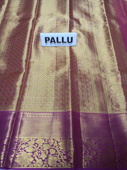 Pure Kanchipuram Silk Saree.