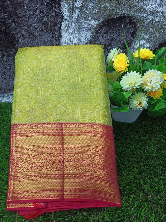 Pure Kanchipuram Silk Saree.