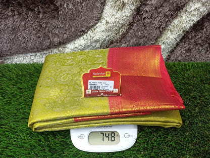 Pure Kanchipuram Silk Saree.