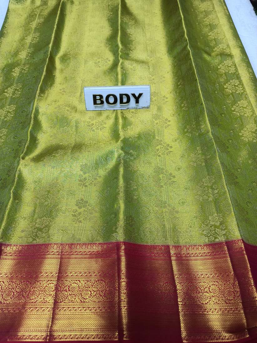 Pure Kanchipuram Silk Saree.