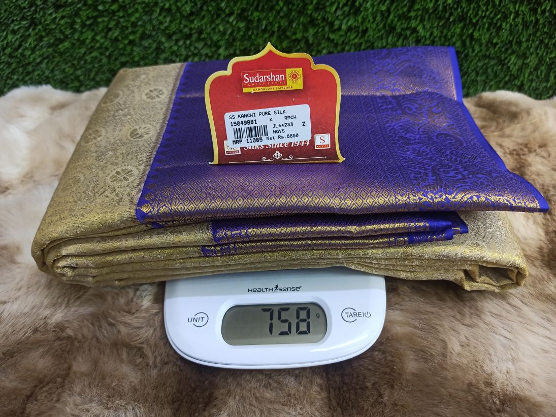 Pure Kanchipuram Silk Saree